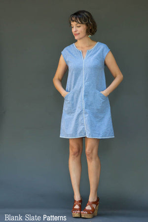 Leralynn Dress - by Blank Slate Patterns - Women's Shift Dress Sewing Pattern