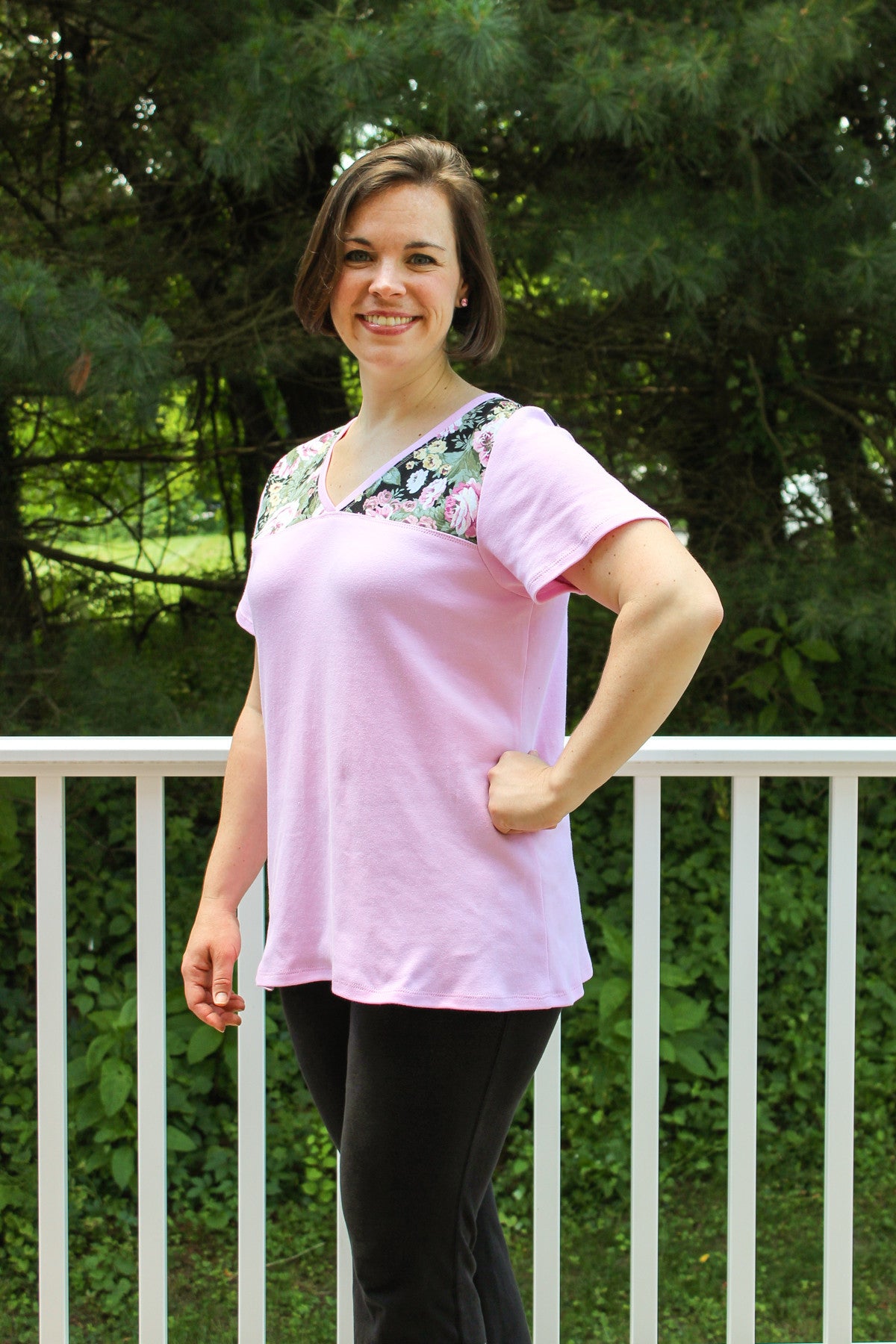 Casual t shirt - Juniper Jersey - Women's T-Shirt Sewing Pattern by Blank Slate Patterns