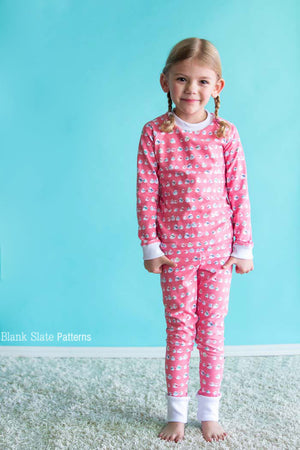 Dreamtime Jammies - Kids Pajama Pattern from Blank Slate Patterns - Kids Pjs