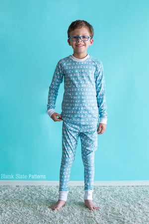 Dreamtime Jammies - Kids Pajama Pattern from Blank Slate Patterns - Coordinated PJs