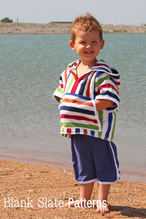 Baja Hoody PDF Sewing Pattern swim cover up from Blank Slate Patterns