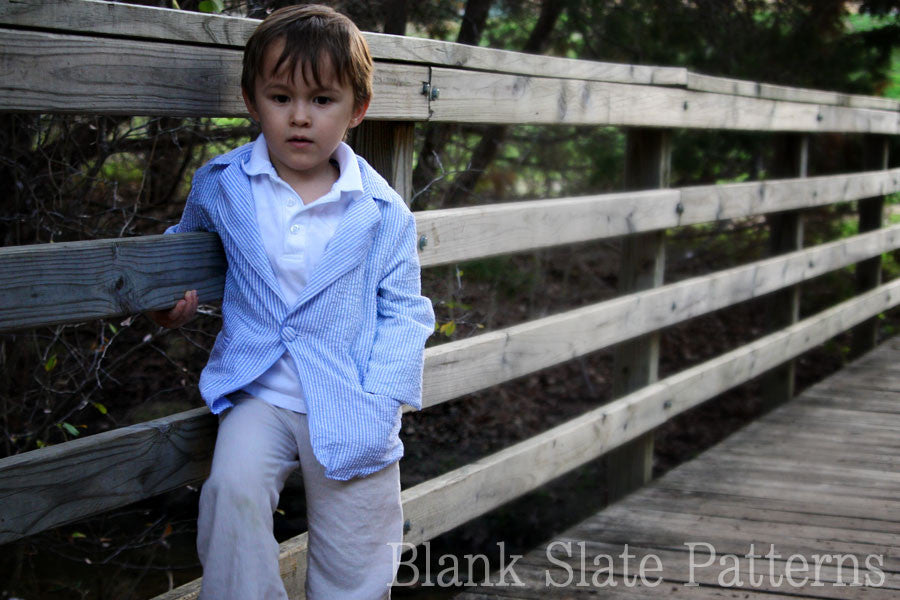 Blank Slate Patterns Basic Blazer pdf sewing pattern