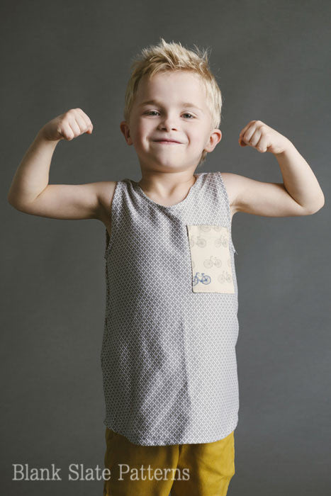 Blank Slate Basics Blank Tank pdf sewing pattern