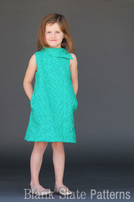 Fresh Bloom Frock pdf sewing pattern from Blank Slate Patterns