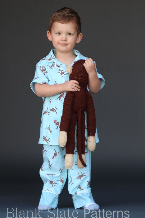 Lazy Day Pajamas pdf sewing pattern by Blank Slate Patterns