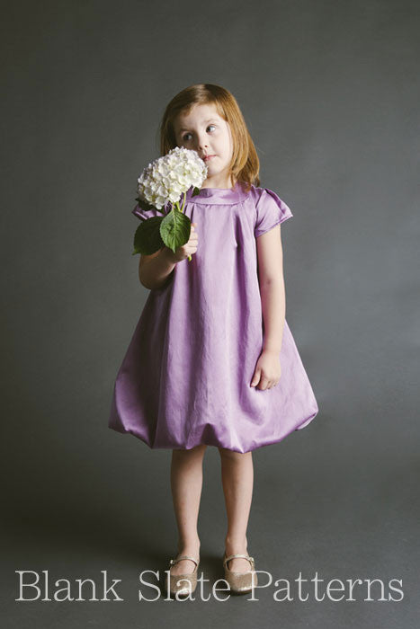 Tiny Bubbles Dress pdf sewing pattern by Blank Slate Patterns 