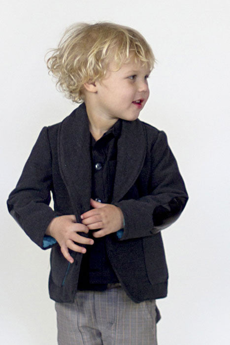 High fashion for boys - Berkshire Blazer PDF Sewing Pattern by Blank Slate Patterns